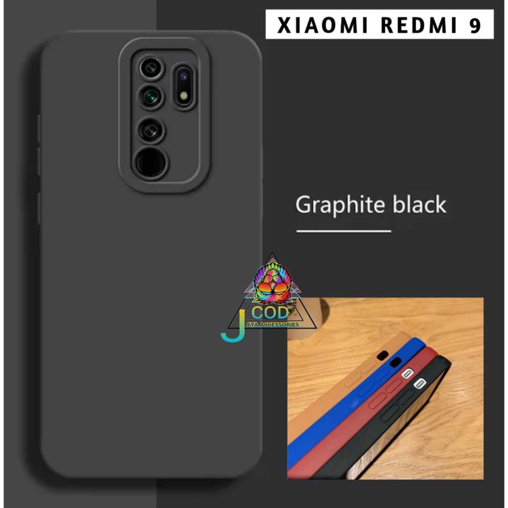 Case Softcase Macaron Polos For Tipe XIAOMI REDMI Sampul Silikon Lembut  Pelindung Lensa Kamera