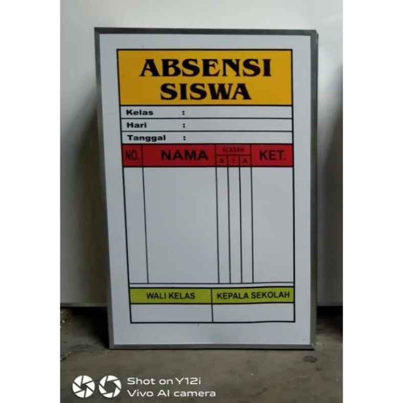 Jual Papan Absensi Kelas Estetik | Shopee Indonesia