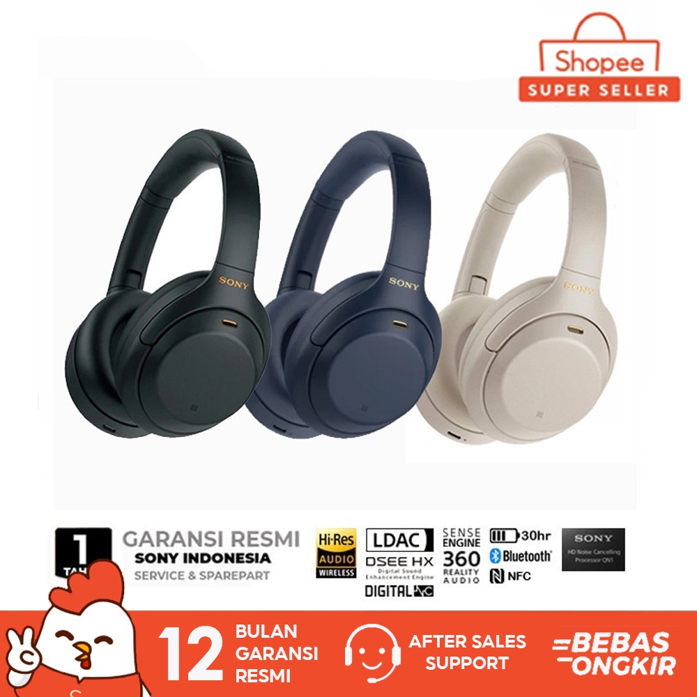 Jual Sony WH-1000XM4 Wireless Headphone Garansi Resmi WH1000XM4