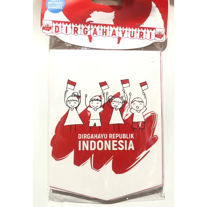 Jual banner flag dirgahayu / tulisan dirgahayu | Shopee Indonesia