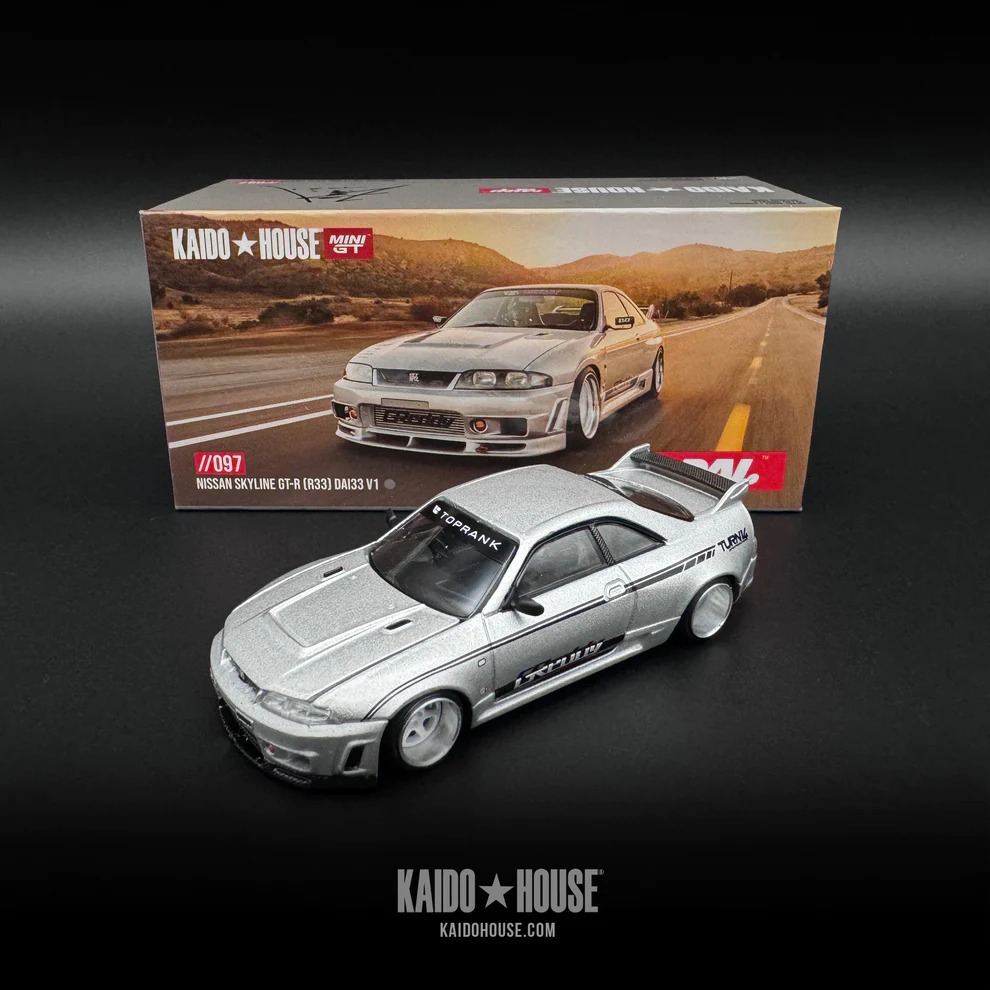 Jual KHMG097 - KAIDO HOUSE 1/64 Kaido GT Nissan Skyline GT-R (R33 ...