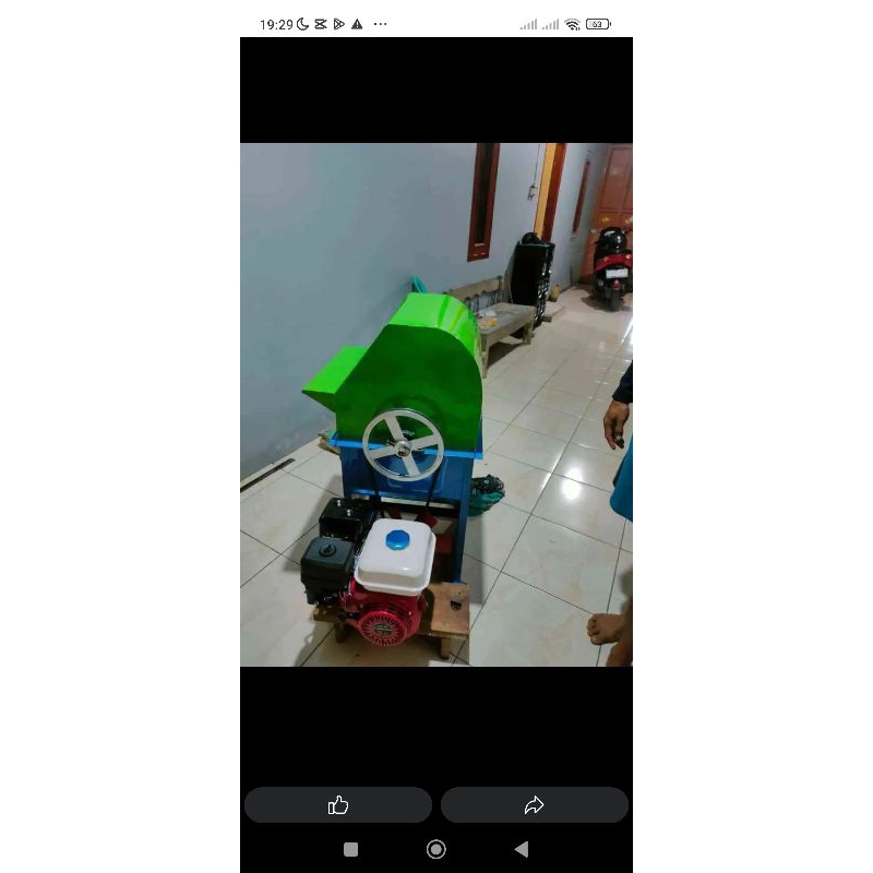 Jual mesin rontok padi minimalis gendong | Shopee Indonesia
