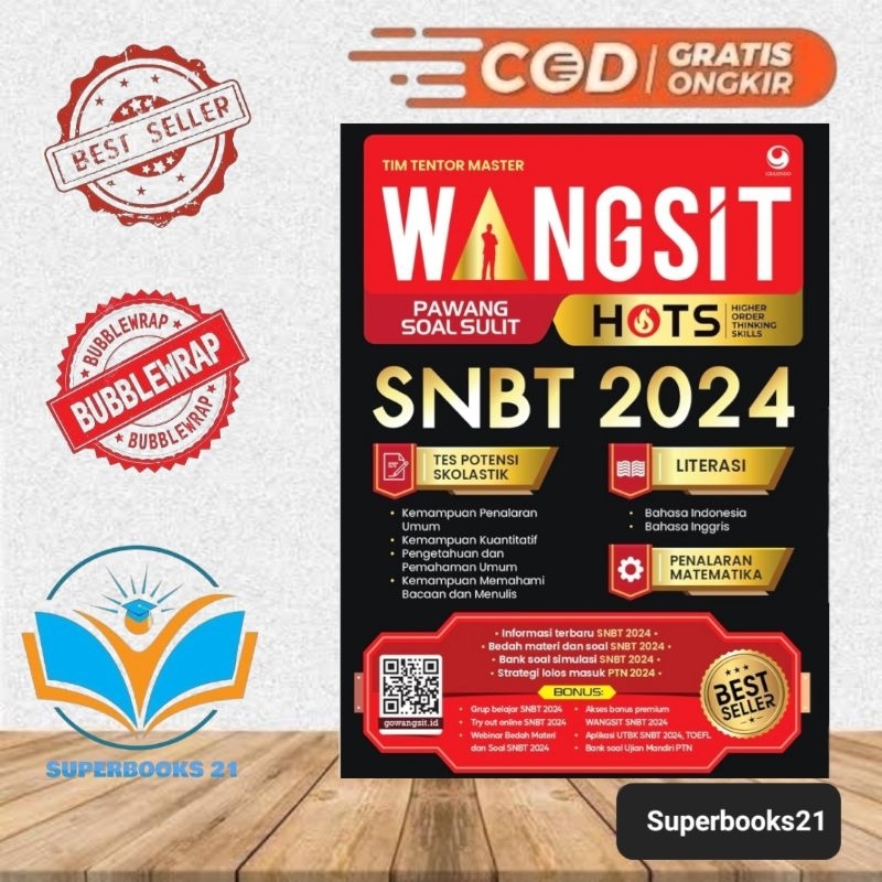 Jual Buku WANGSIT (Pawang Soal Sulit) HOTS SNBT 2024 | Shopee Indonesia