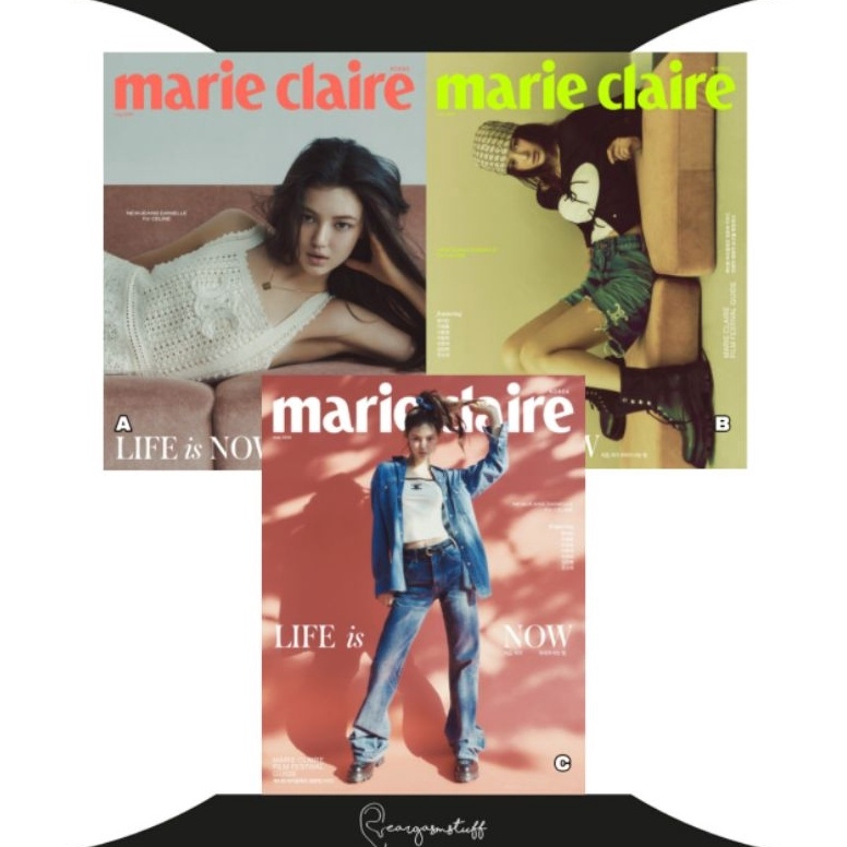 Jual MARIE CLAIRE KOREA MAGAZINE MAY 224 NEWJEANS DANIELLE HAN JIMIN ...