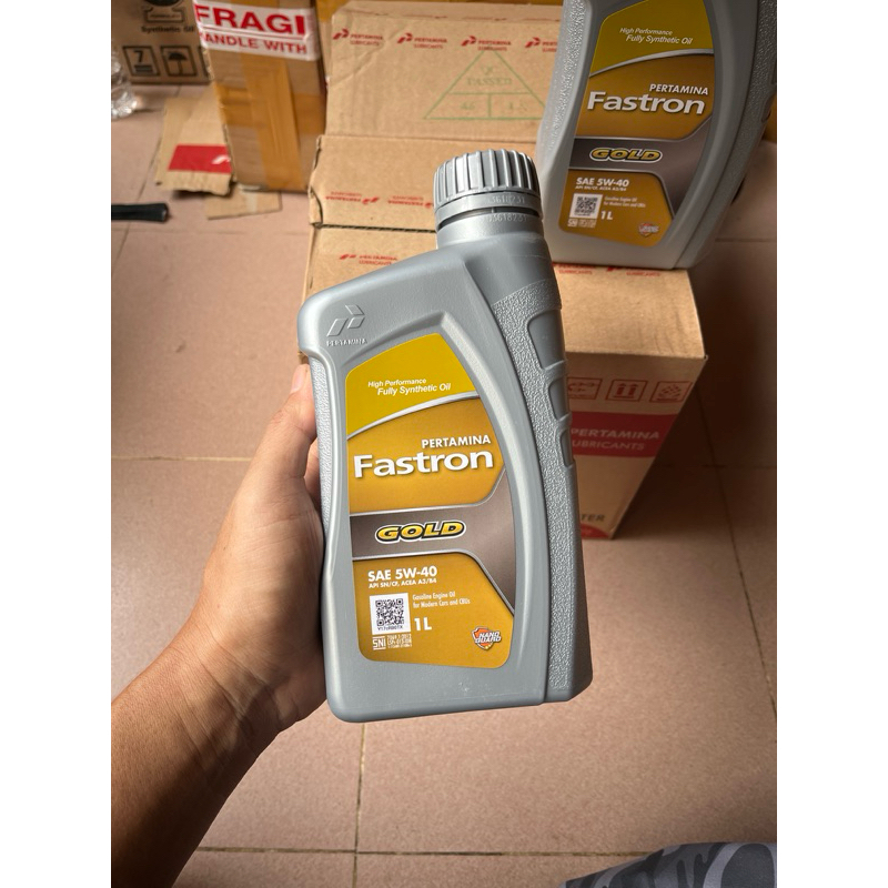 Jual Oli Mobil Fastron Gold SAE 5-40 1 liter API SN/CF | Shopee Indonesia