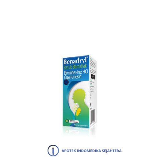 Jual BENADRYL WET COUGH SYRUP 50ML Shopee Indonesia