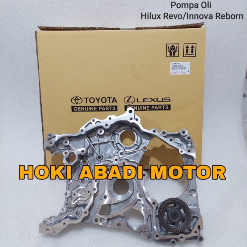 Jual Pompa Oli Oil Pump Toyota Innova Reborn Fortuner VRZ Hilux Revo ...