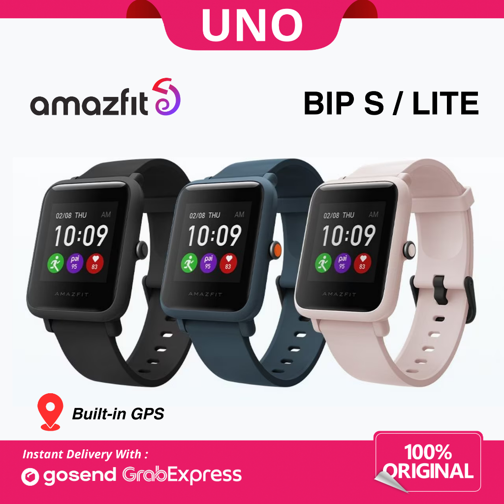 Jual AMAZFIT BIP S / BIP S LITE - SMARTWATCH WITH GPS 10 Sport Mode ...