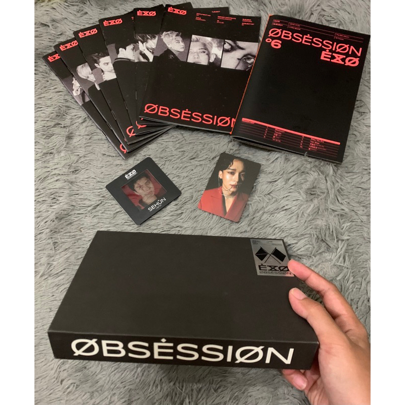 Jual Album EXO Obsession (Xexo version) bonus freebies/merch exo ...