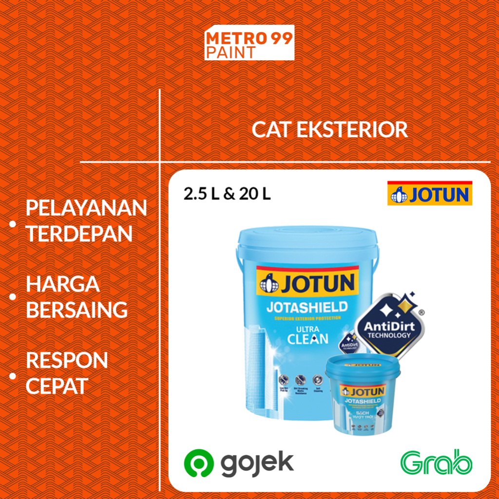 Jual Cat Tembok Eksterior Jotun Jotashield Ultra Clean 20 Liter Shopee Indonesia 3548