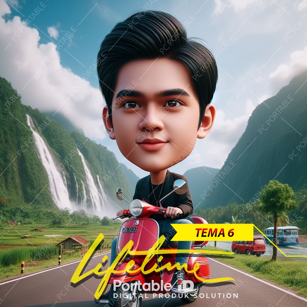 Jual Editing Foto Menjadi Karikatur 3D Sesuai Gambar | Shopee Indonesia