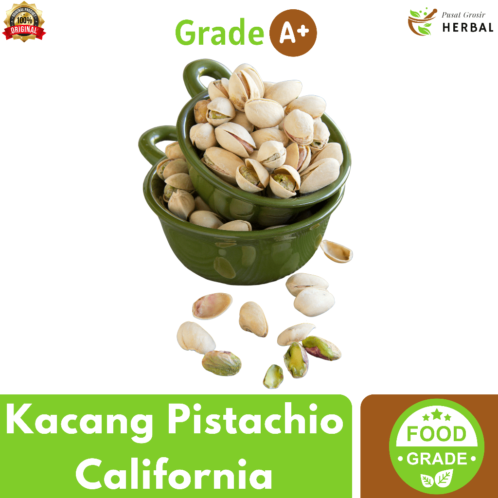 Jual Kacang Arab Pistacio Pistachio Panggang Roasted 1Kg / Kacang