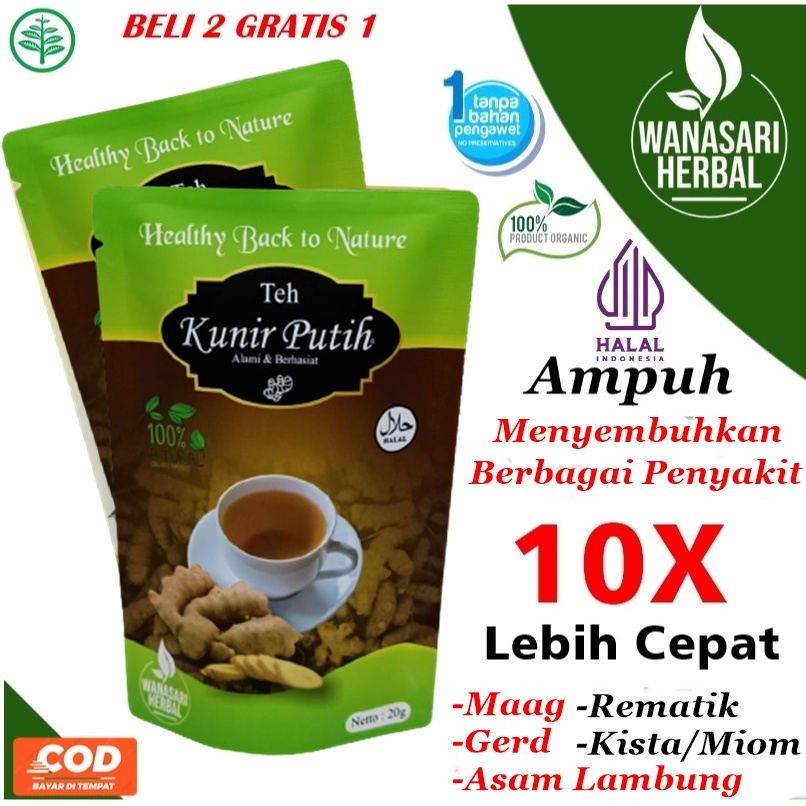Teh Kunyit Puith Premium 100% Original Obat Infeksi Lambung Luka Lambung GERD Asam Lambung Maag Dispepsia Kista Miom Ovarium