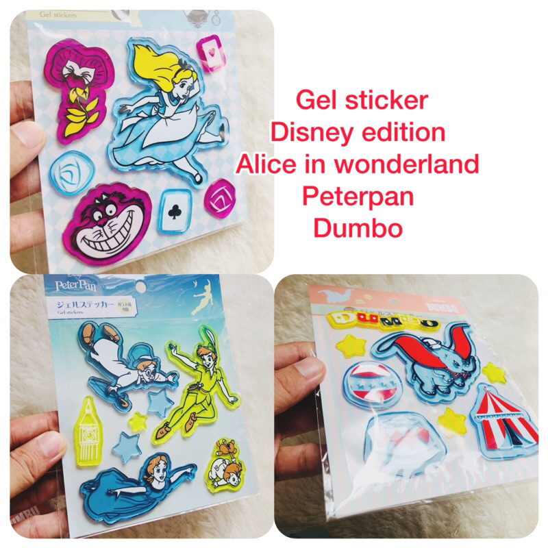 Jual gel sticker stiker jelly disney edition origina from japan ...