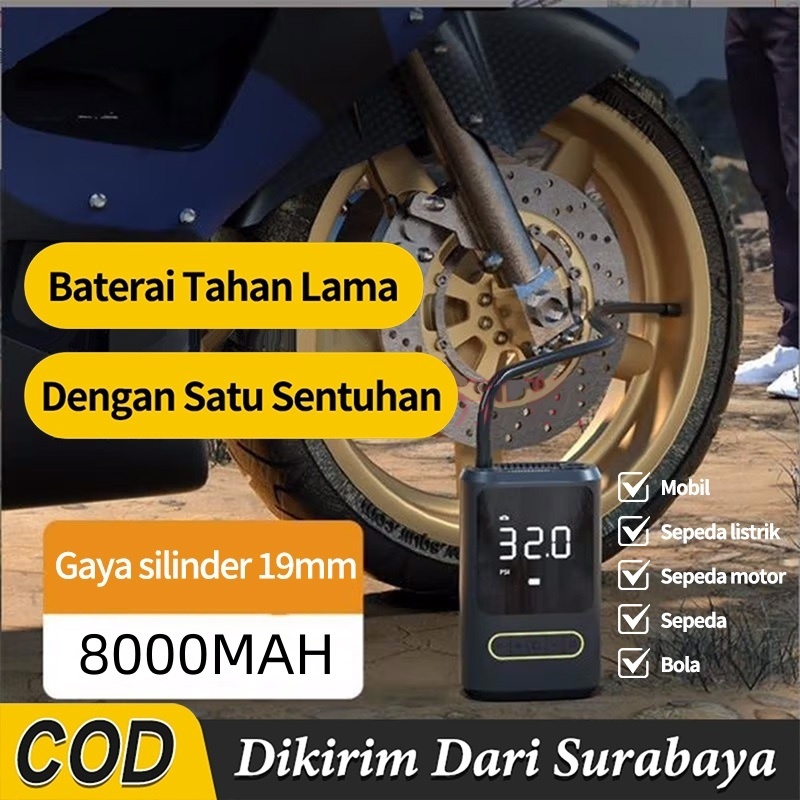 Jual Pompa listrik/pompa sepeda motor/pompa sepeda/pompa mobil | Shopee ...