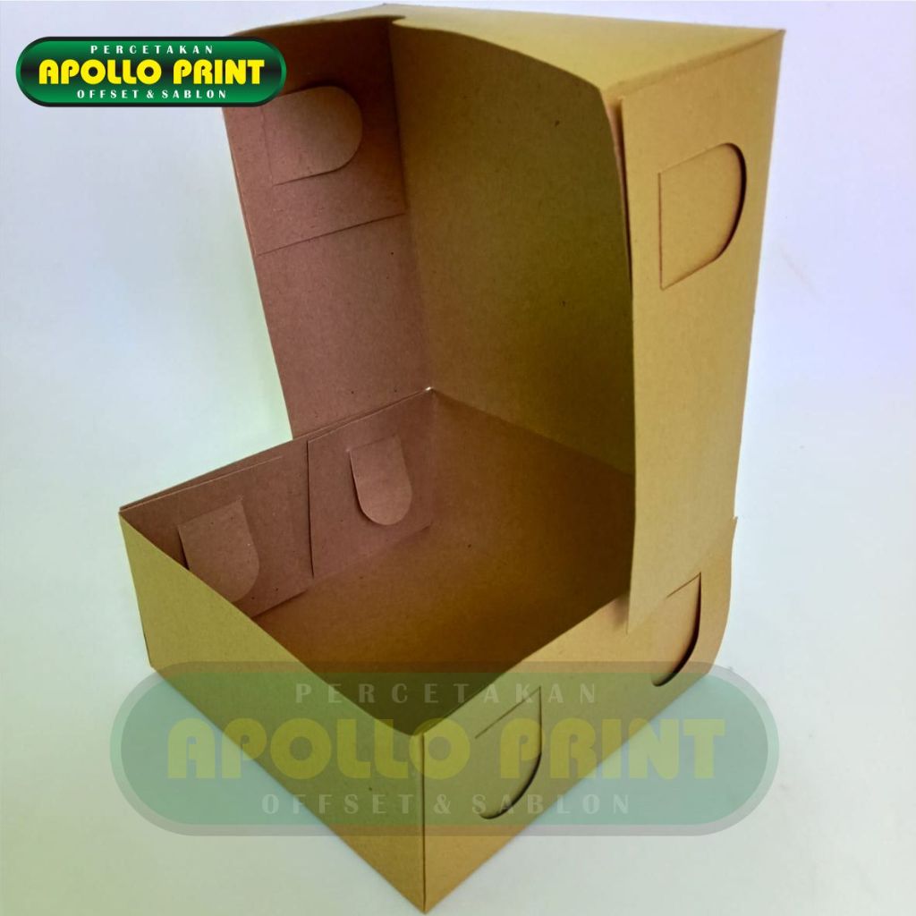 Jual Box Custom ( SABLON ) Packaging Kardus Roti, Snack, Makanan ...