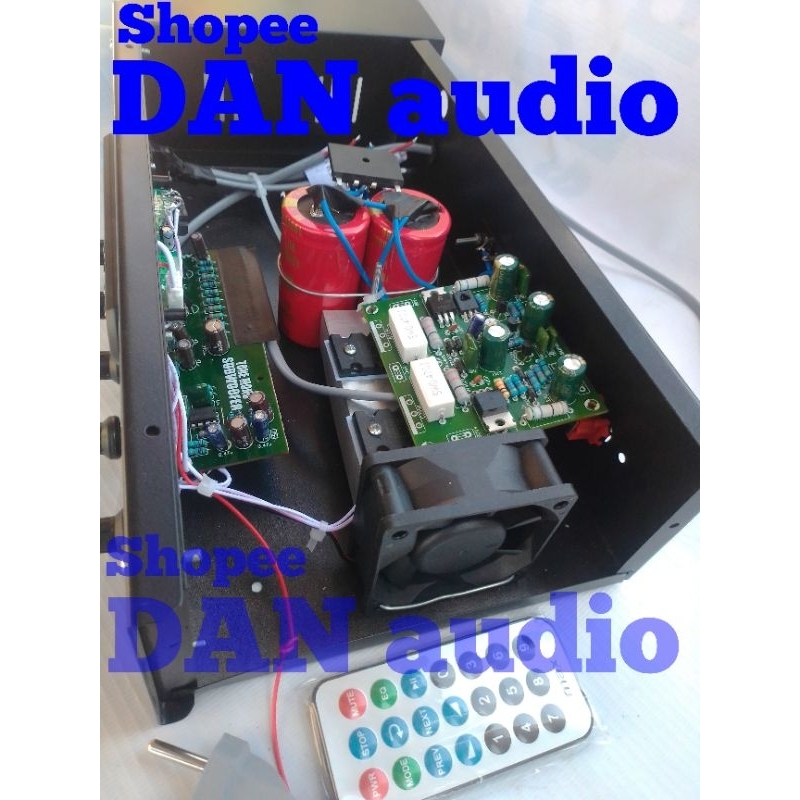 Jual Power Amplifier Lengkap SUBWOOFER, karaoke, bluetooth, radio TANPA