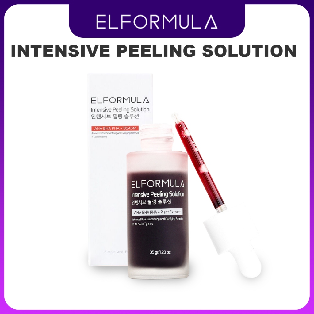 Jual READY STOCK Bundling Elformula Intensive Peeling Solution AHA BHA ...