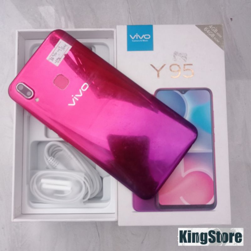 Jual VIVO Y95 4/64 Second Original Fullset | Shopee Indonesia