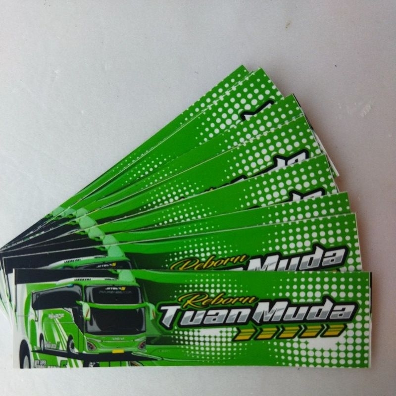 Jual Stiker Tuan Muda Panjang 1 Pcs Shopee Indonesia