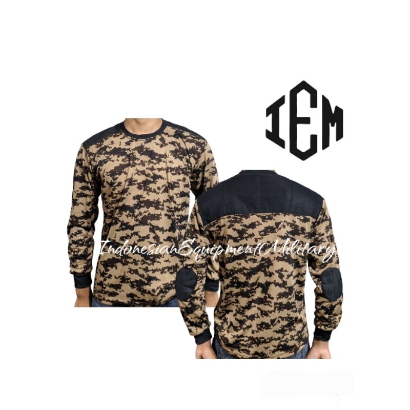 Jual BAJU KAOS LORENG PRAMUKA KATUN SCOUT RAGLAN BDU LAPANGAN PDL ...