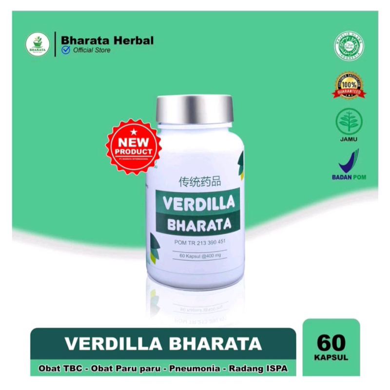 Jual Promo Verdilla Bharata Obat Paru Paru TBC ISPA Asma Batuk Berdarah ...