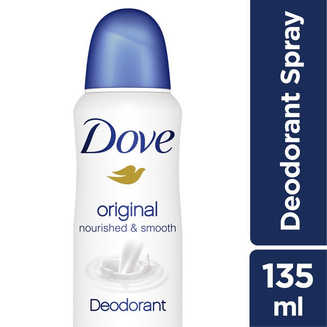 Jual Dove Women Antiperspirant Deodorant Spray Original 135ml Dove Antiperspirant Aerosol 9487