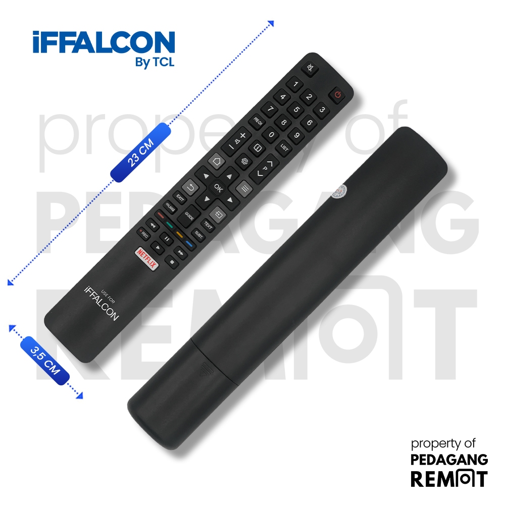 Jual Remote TV iFFALCON Smart TV Tipe S52 U62 S53 Non Voice / Remot TV ...