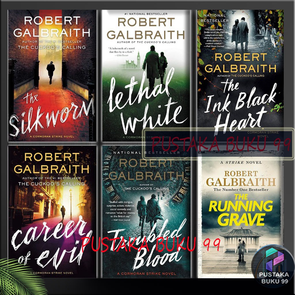 Jual Cormoran Strike (7 book series) by Robert Galbraith (English ...