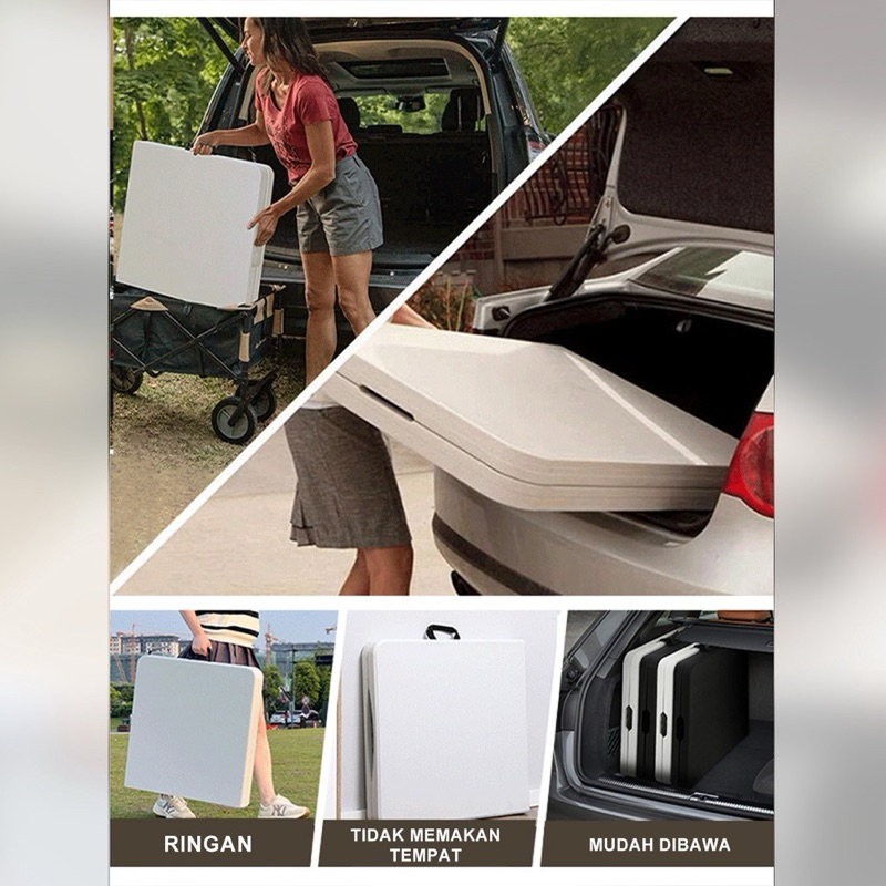 Jual Meja Makan Lipat Persegi Panjang Meja Kerja Lipat Meja