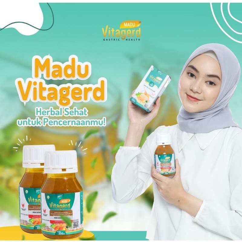 Jual Madu VITAGERD Herbal GERD dan Asam Lambung Original Asli Ori ...