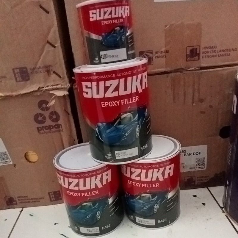 Jual Epoxy Suzuka Kg Hardener Epoxy Filler Kg Epoxy Mobil Motor Dan Pagar Shopee