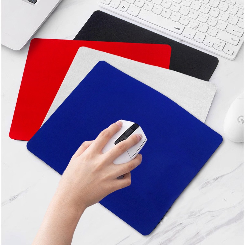 Jual Mousepad Kotak Polos Bantalan Alas Mouse Komputer PC | Shopee ...