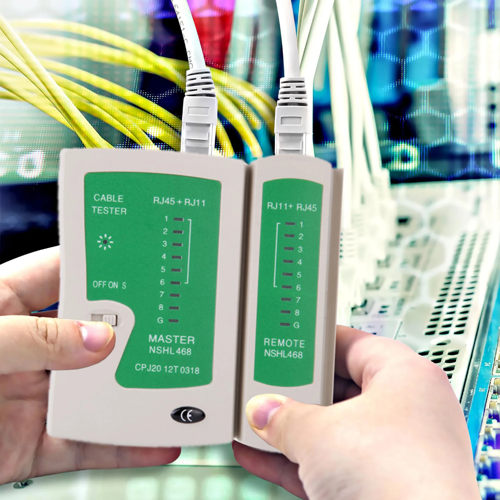 Jual Lan Tester Alat Penguji Kabel Lan RJ45 Telepon Tester Rj11 - alat ...
