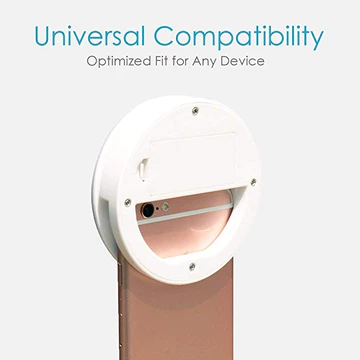 Lampu Selfie LED HP Smartphone Mini Ring Ringlight Spotlight Flash Lamp