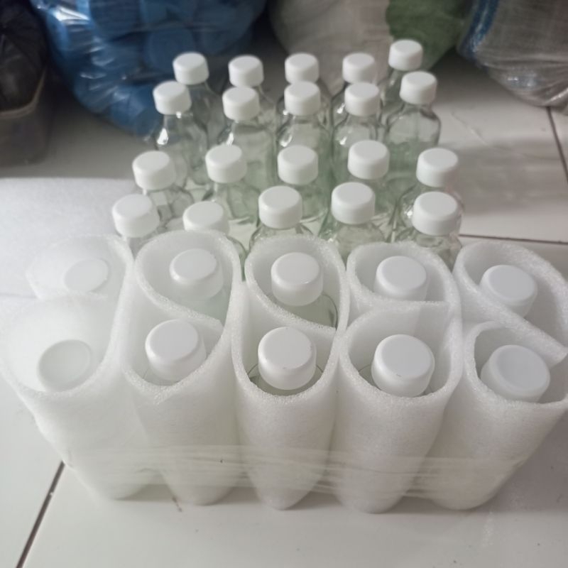 Jual botol kaca you c1000 (paket 10pcs)botol kosong 140ml botol kaca ...