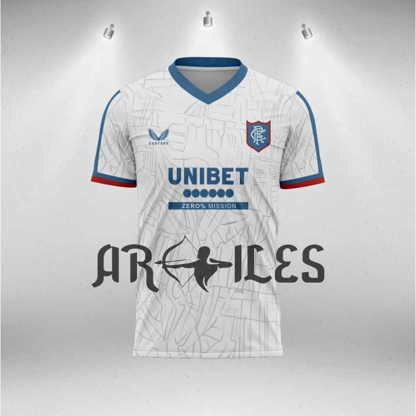 Jual JERSEY Rangers 2024-25 Away PRINTING | Shopee Indonesia