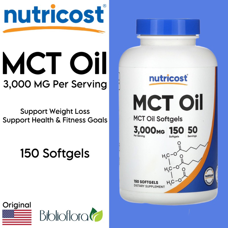 Nutricost Aceite En Polvo MCT Prémium (1 Libra, Vainilla - Foto 6