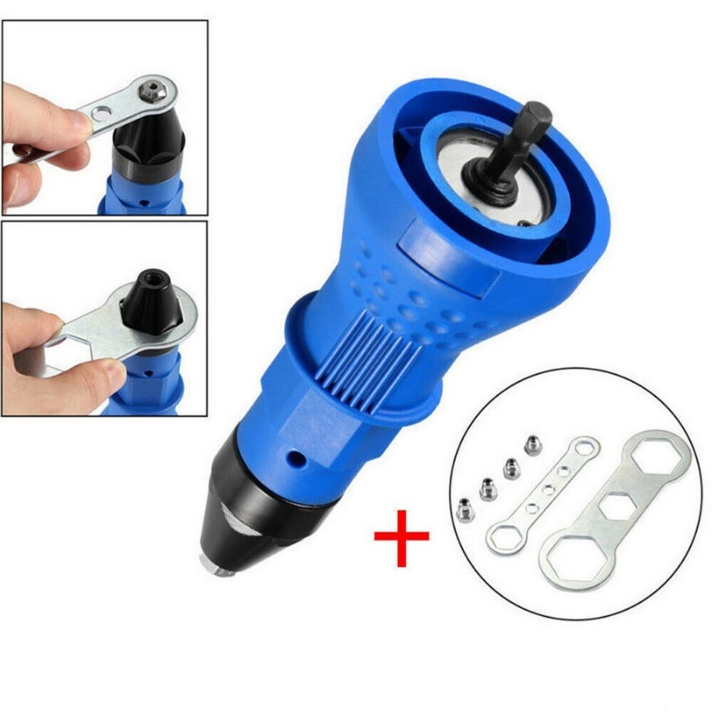 Jual electric rivet Adaptor Bor Tang Rivet Gun Paku Rifet Konverter ...