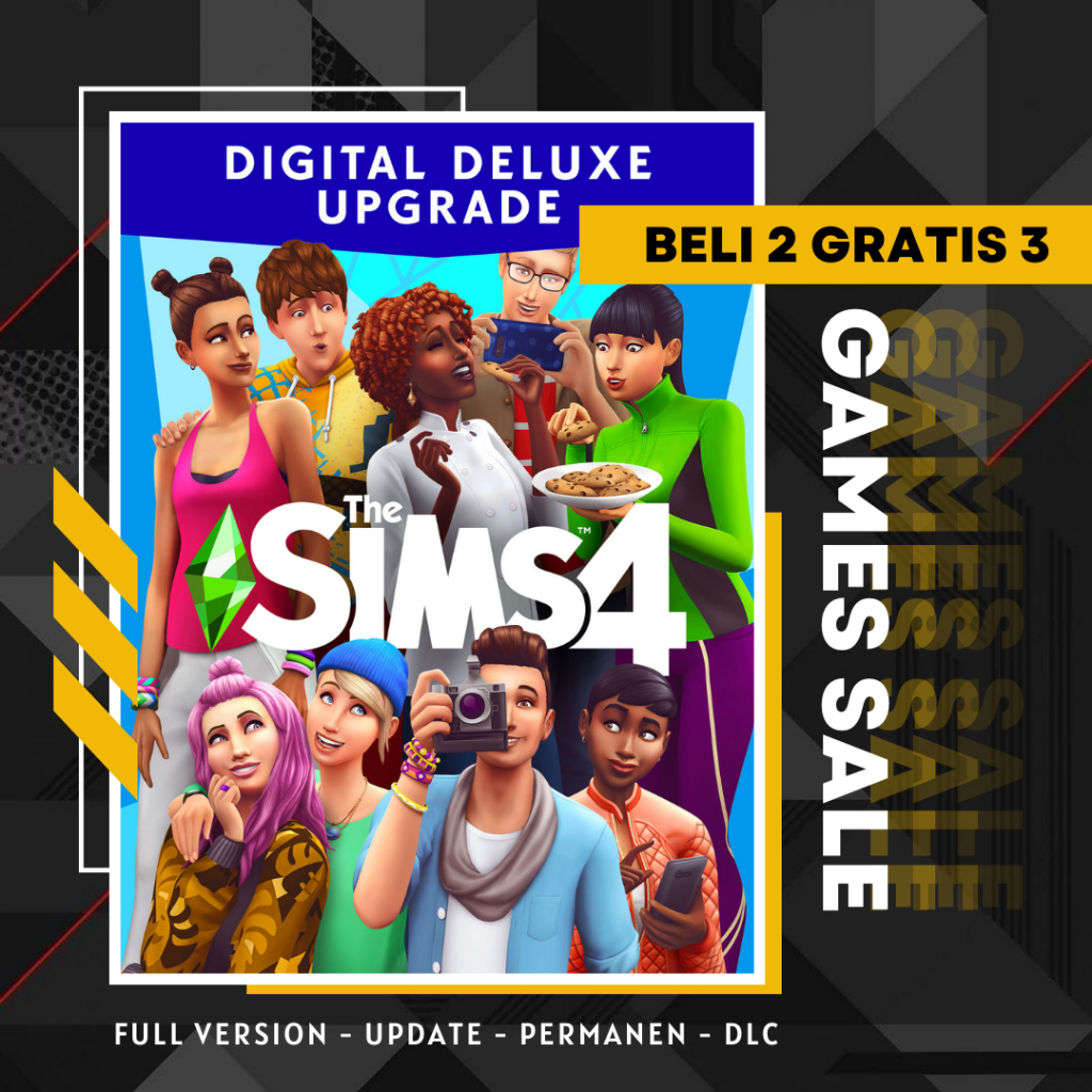 Jual The Sims 4 Digital Deluxe Edition Game Pc Game Laptop Pc Games Shopee Indonesia 6878