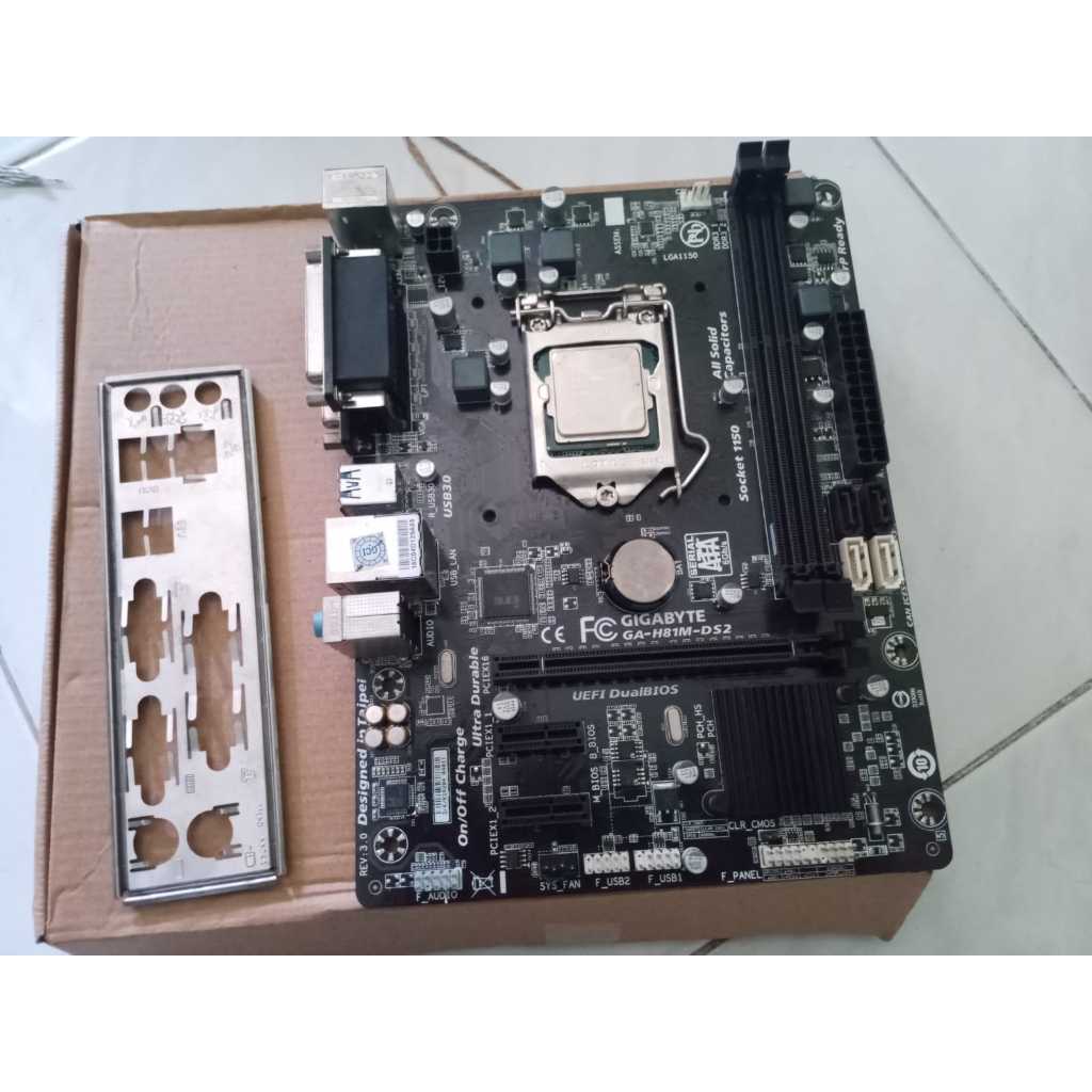 Jual Motherboard Gigabyte h81mds2 Shopee Indonesia