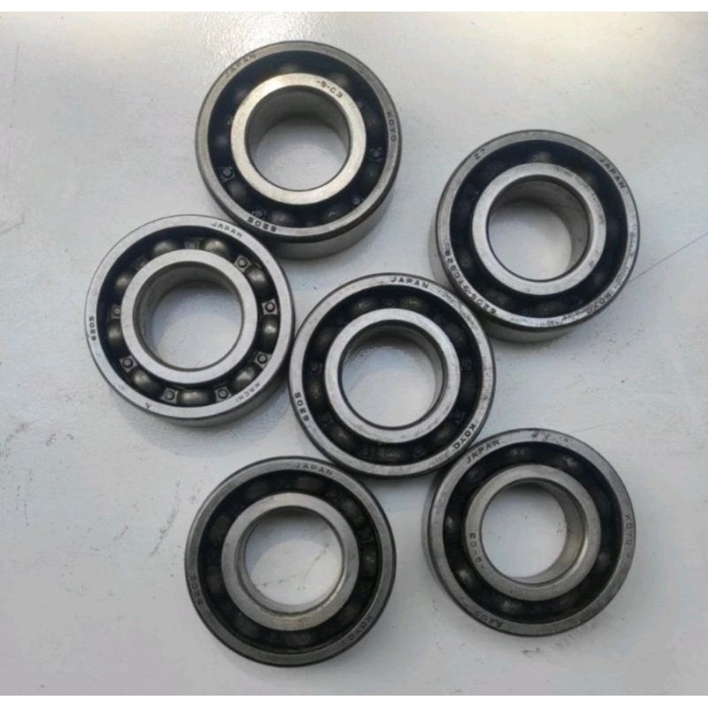 Jual Laher bearing 6205 bekas kruk as motor klaker bahan as roda grobak ...