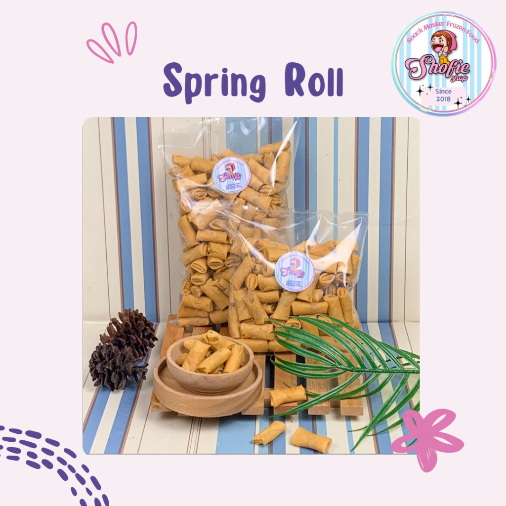 Jual Spring Roll Abon Ebi Manis Gurih 250 gram | Shopee Indonesia