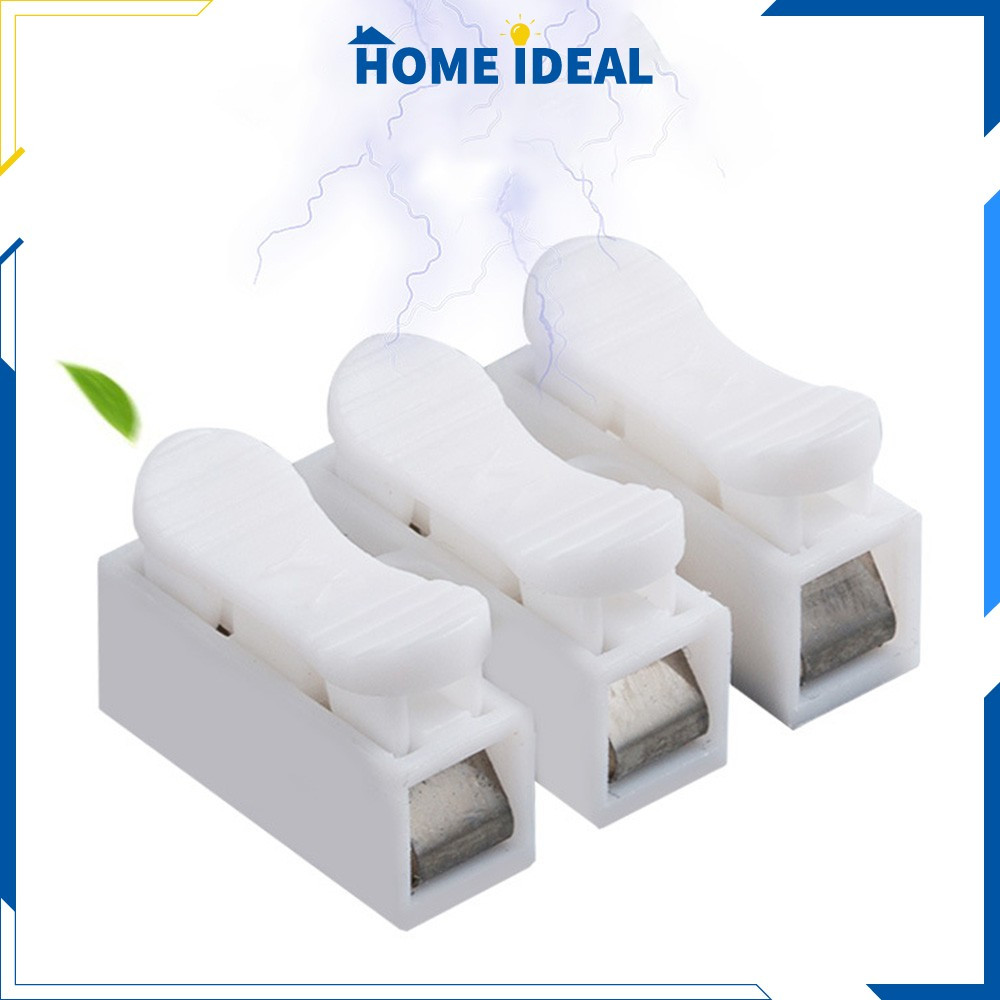 Jual Quick Connect Terminal Block Cable / 2 Wire Connector Spring ...