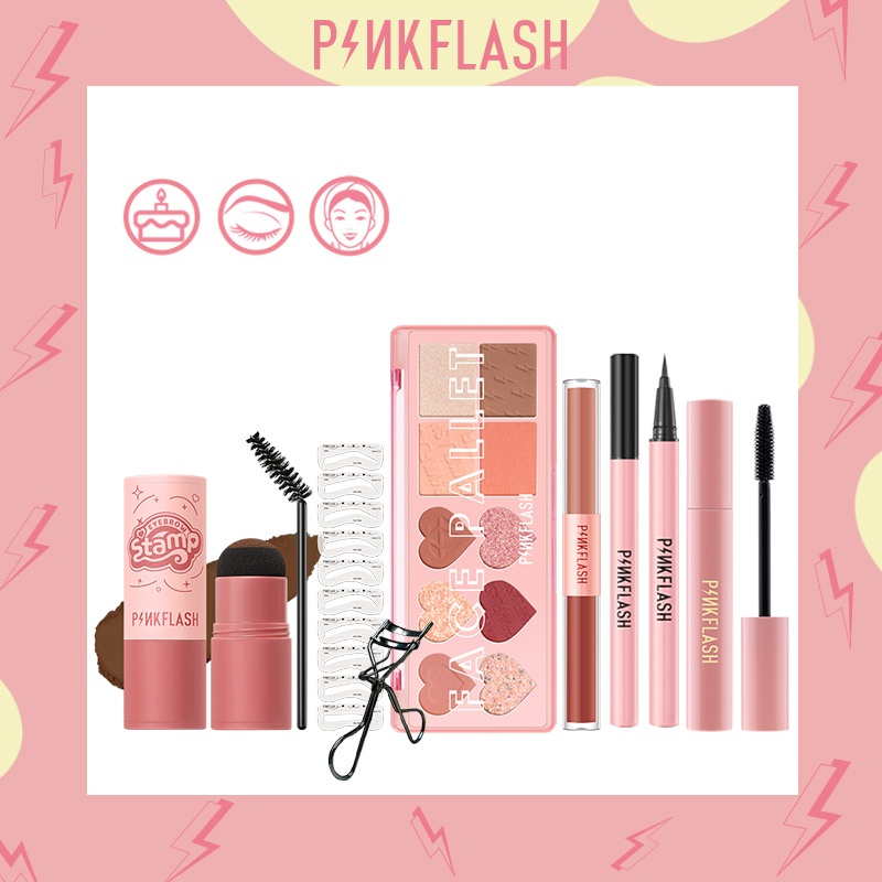 Jual PINKFLASH OhMyColor 1 Anniversary Makeup Beauty Sets The Hottest ...