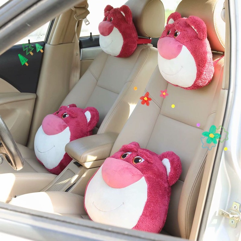 Jual Bantal lotso / bantal sandaran mobil lotso / aksesoris mobil ...