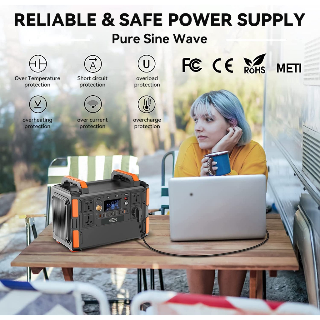 Jual 1000W 1048Wh | Flashfish Solar Genset Power Generator Portable ...