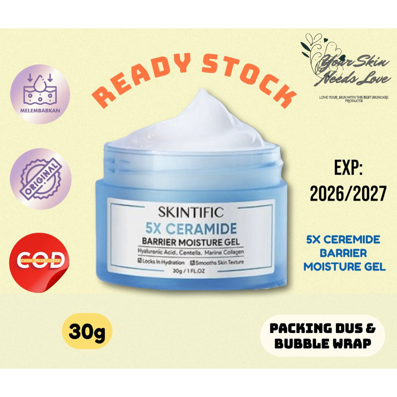 Jual [READY EXP 2026/2027] SKINTIFIC - 5X Ceremide Barrier Repair