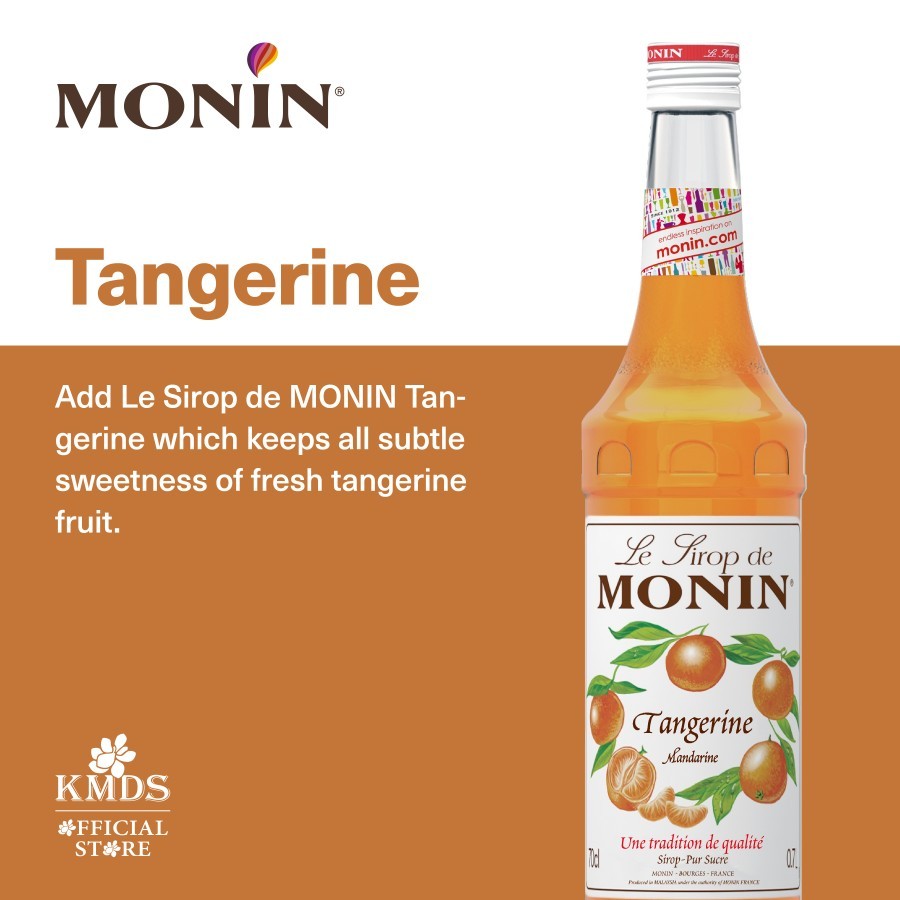 Jual MONIN Tangerine Syrup 70 CL 700 ML | Shopee Indonesia