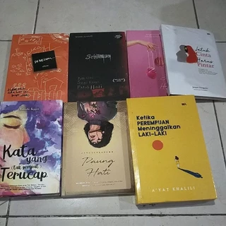 BUKU OBRAL SUPER MURAH - Buku PUISI SERI YA TUHAN / LAPAR GOSONG DOA / MONAS MACET DOA